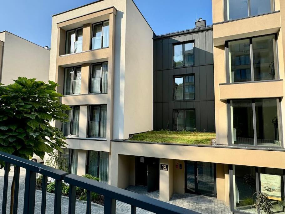Art & Sunski Studio Z Garazem Podziemnym Krynica-Zdrój Exterior foto